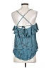 O'Neill 100% Rayon Teal Sleeveless Blouse Size XS - photo 2