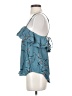 O'Neill 100% Rayon Teal Sleeveless Blouse Size XS - photo 5