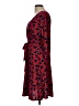 Leota Paisley Red Casual Dress Size L - photo 5