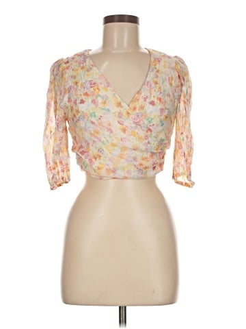 Minkpink 3/4 Sleeve Blouse (view 1)