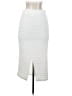 H&M Solid White Casual Skirt Size S - photo 2