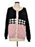 Unbranded Houndstooth Pink Cardigan Size XL - photo 1