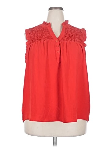 Rain Sleeveless Blouse (view 1)