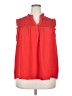 Rain Red Sleeveless Blouse Size 2X - photo 1