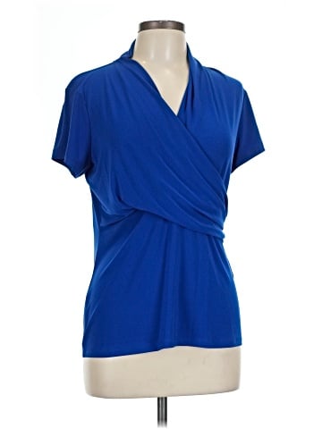 DKNY Short Sleeve Blouse (view 1)