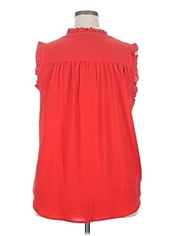 Rain Sleeveless Blouse (view 2)