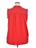 Rain Red Sleeveless Blouse Size 2X - photo 2