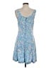 Unbranded Paisley Blue Casual Dress Size S (estimated) - photo 2