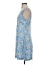 Unbranded Paisley Blue Casual Dress Size S (estimated) - photo 5