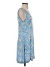 Unbranded Paisley Blue Casual Dress Size S (estimated) - photo 4