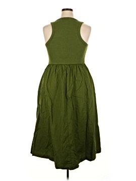 linen maternity maxi dress Lilliana' Linen Maternity Dress - Olive Green main image 0