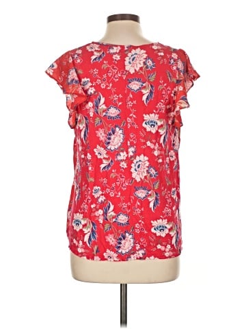 Ann Taylor LOFT Outlet Short Sleeve Blouse (view 2)