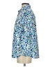 Chico's Animal Print Blue 3/4 Sleeve Blouse Size Sm (0.5) - photo 5