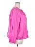 Halogen 100% Polyester Pink Long Sleeve Blouse Size 2X - photo 4