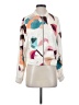 Elevenses Print White Track Jacket Size XS - photo 1
