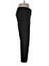 Ecru Solid Black Dress Pants Size 10 - photo 4