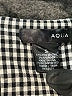 Aqua Houndstooth Black Cocktail Dress Size S - photo 4