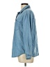 Lee 100% Cotton Blue Long Sleeve Button-Down Shirt Size L - photo 5