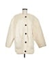 Assorted Brands Solid Ivory Coat Size L - photo 1