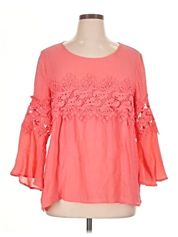 Spense 3/4 Sleeve Blouse (view 1)