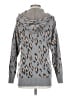 SOH Animal Print Gray Wool Pullover Sweater Size P (petite) - photo 2