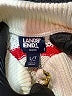 Lands' End 100% Cotton Stripes White Pullover Sweater Size L (tall) - photo 7