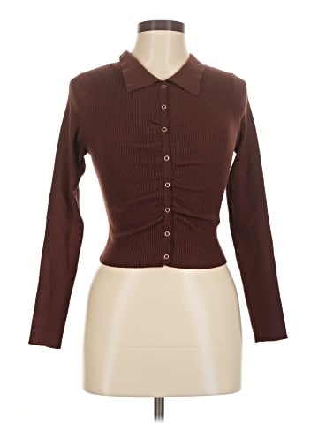 LA Hearts Long Sleeve Blouse (view 1)