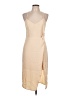 Lulus 100% Polyester Solid Tan Casual Dress Size L - photo 1