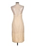 Lulus 100% Polyester Solid Tan Casual Dress Size L - photo 2
