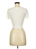 Bozzolo Ivory Short Sleeve Top Size M - photo 2