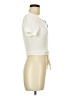 Bozzolo Ivory Short Sleeve Top Size M - photo 4