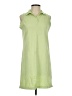 Jennifer Moore Green Sleeveless Button-Down Shirt Size S - photo 1