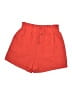 Shein 100% Polyester Solid Red Shorts Size 4 - photo 1