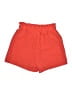 Shein 100% Polyester Solid Red Shorts Size 4 - photo 2