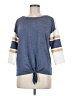SO Blue 3/4 Sleeve Top Size M - photo 1