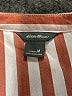 Eddie Bauer Stripes Red Orange Sleeveless Button-Down Shirt Size M - photo 7