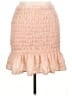 Lola May 100% Polyester Solid Pink Casual Skirt Size 16 - photo 1