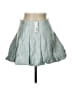 Glam Solid Teal Silver Formal Skirt Size L - photo 2