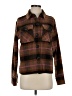 BB Dakota by Steve Madden 100% Polyester Plaid Brown Jacket Size S - photo 1