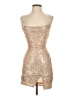 Windsor Metallic Gold Cocktail Dress Size XS - photo 1