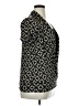 Perseption Concept Black Short Sleeve Blouse Size XL - photo 4