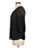 H&M 100% Polyester Black 3/4 Sleeve Blouse Size 8 - photo 5