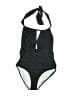 Cupshe Solid Black One Piece Swimsuit Size L - photo 1