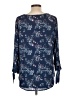 41Hawthorn 100% Polyester Blue 3/4 Sleeve Blouse Size L - photo 2