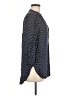Market and Spruce 100% Polyester Polka Dots Blue 3/4 Sleeve Blouse Size M - photo 4