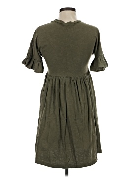 ganni green wrap dress GANNI 