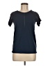 Athleta 100% Nylon Blue Active T-Shirt Size M - photo 1