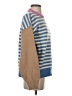 Wishlist Color Block Blue Pullover Sweater Size S - photo 4