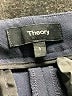 Theory Solid Blue Black Shorts Size 6 - photo 3