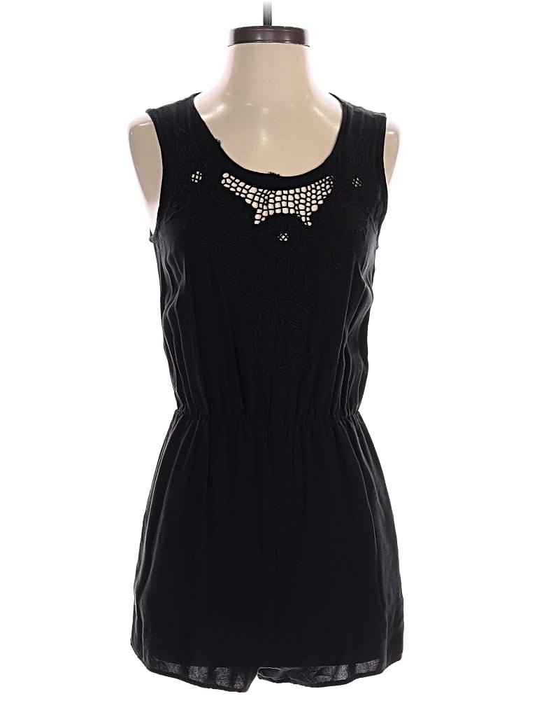 Pre-owned Forever 21 Romper In Black